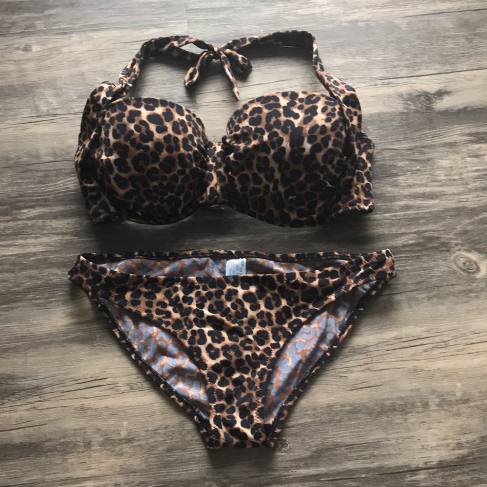 ASOS leopard animal print bikini